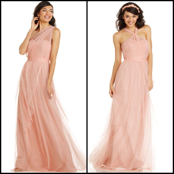 Adrianna Papell Convertible Corset Tulle Gown - Picture 4 of 15